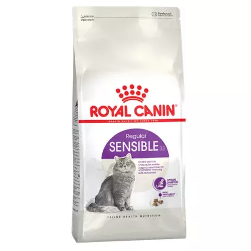 Royal Canin Sensible 33 Hassas Yetişkin Kedi Maması 0