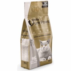 White Pure Paws Aktif Karbonlu Kedi Kumu