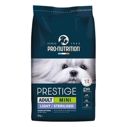 Pro Nutrition Prestige Adult Mini Light Kısırlaştırılmış Yetişkin Köpek Maması0