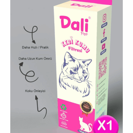 Dalipet Kedi Kumu Temizleme Elekli Filtre