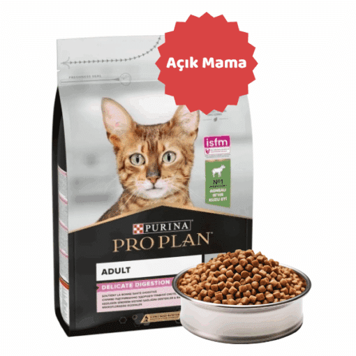 Pro Plan Delicate Kuzu Etli Açık Yetişkin Kedi Maması 1 Kg
