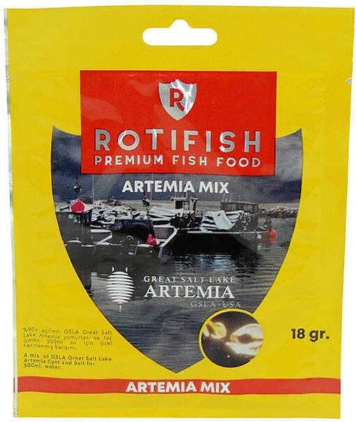 Rotifish Artemia Mix 18 G Balık Yemi
